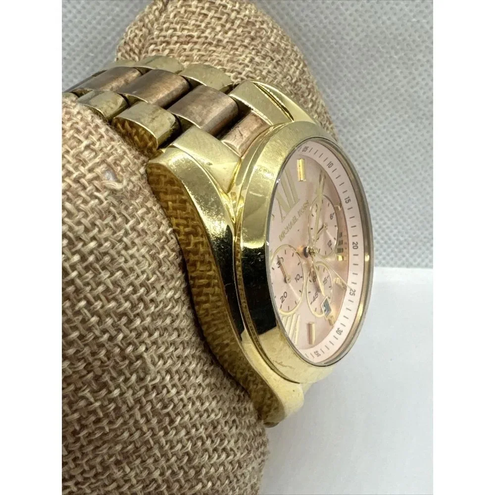 Michael Kors Bradshaw MK6359 Women's Stainless Steel Analog Dial Watch JNA841